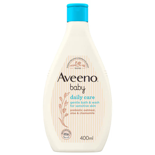 AVEENO BABY GENTLE WASH OATMEL & ALOE 400ML