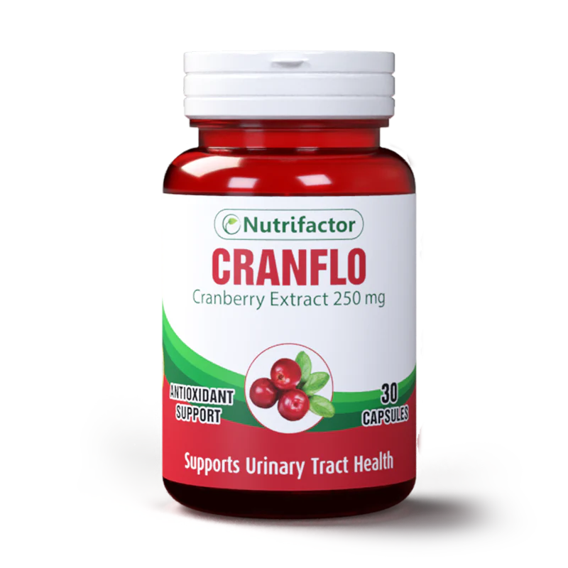 NUTRIFACTOR CRANFLO 250 MG (30 CAP)