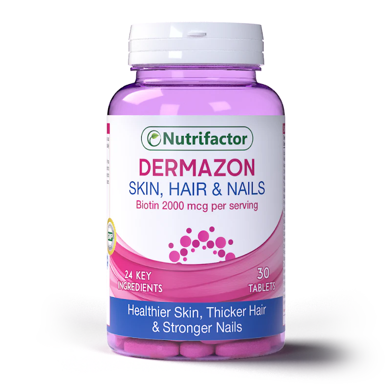 NUTRIFACTOR DERMAZON HAIR SKIN & NAIL (30 TAB)