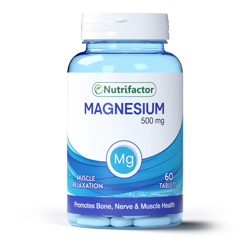 NUTRIFACTOR MAGNESIUM 500 Mg 60 CAP