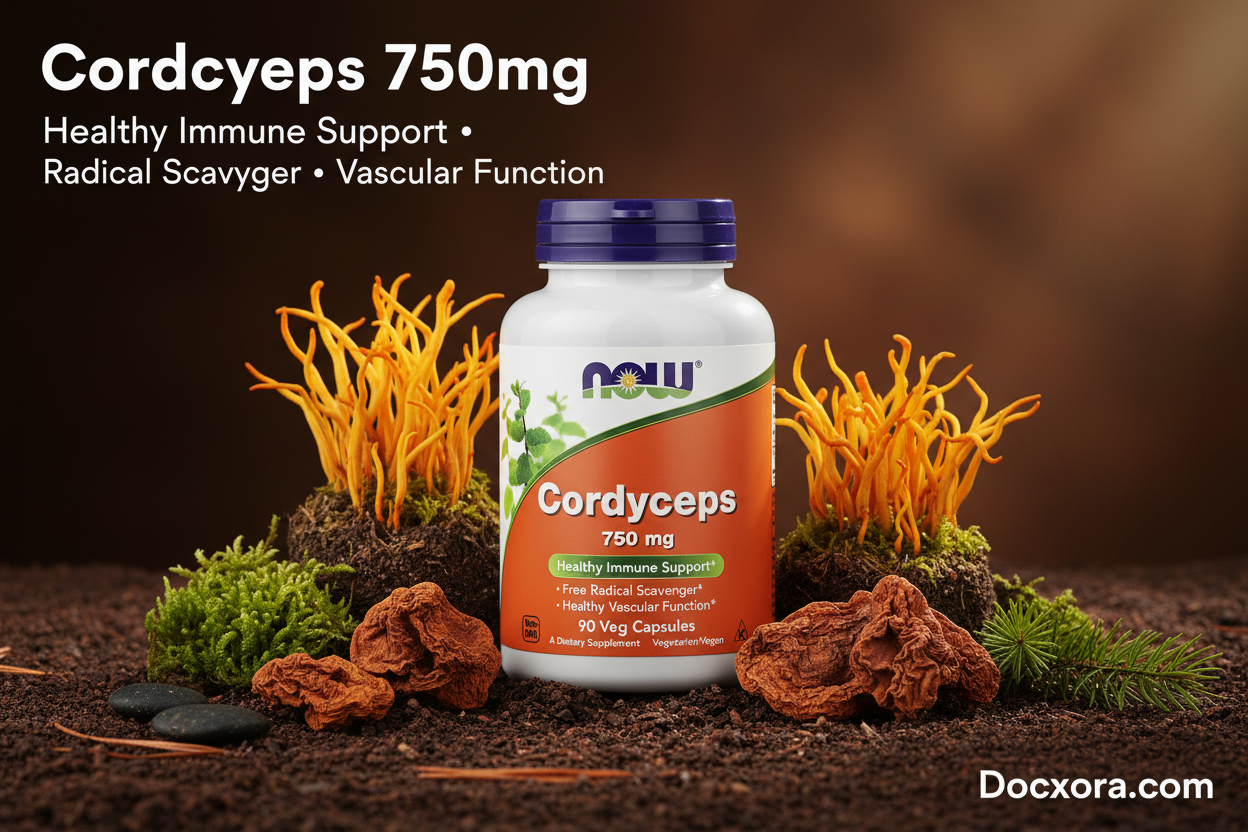NOW Foods Cordyceps 750mg: 7 Science-Backed Benefits for Energy, Immunity & Athletic Performance