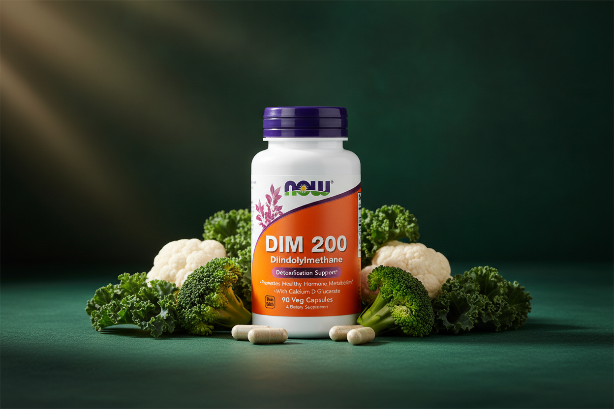 NOW DIM 200 Review: Diindolylmethane 200mg for Hormonal Balance, Estrogen Support & Liver Detox | Docxora Pakistan
