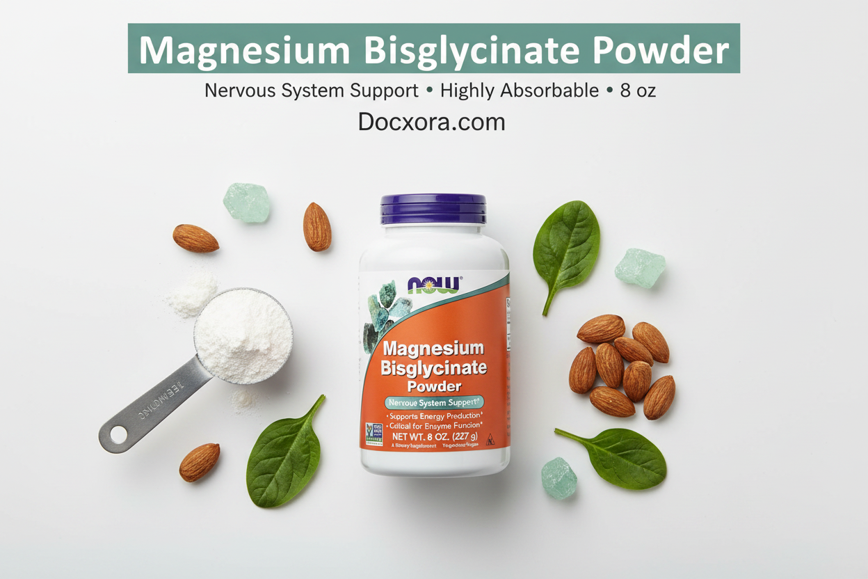 Magnesium Bisglycinate Powder: Benefits, Uses & Why It's the Gentlest Form of Magnesium