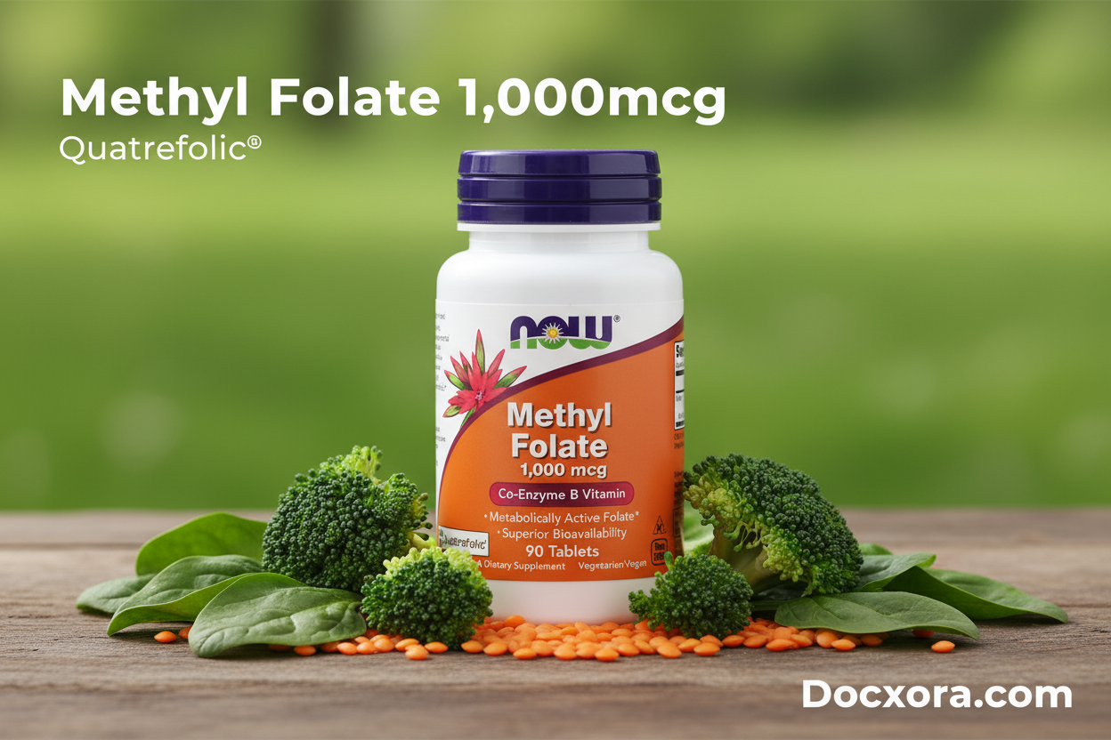 NOW Methyl Folate 1,000mcg: Why Active Folate Beats Folic Acid Every Time