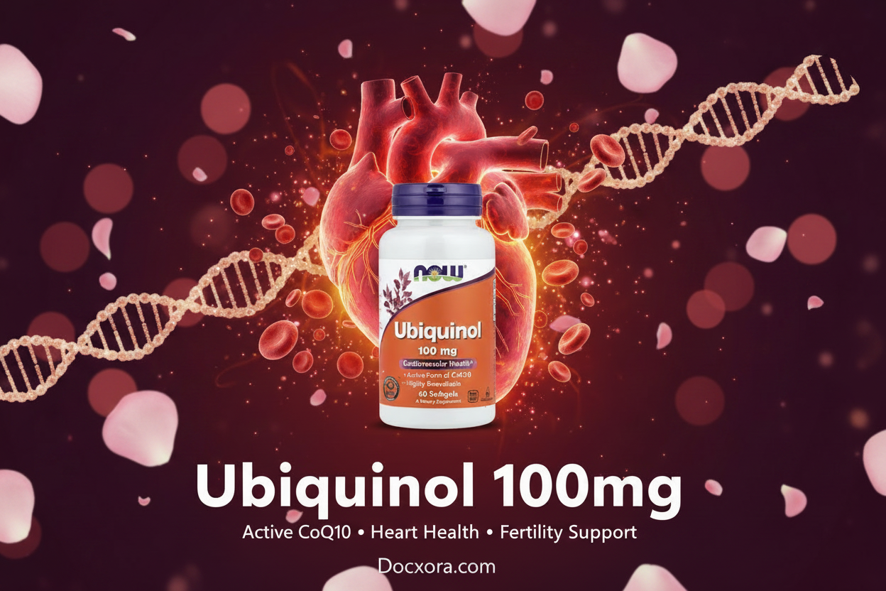 Ubiquinol 100mg Review – Active CoQ10 for Heart, Energy & Fertility Support