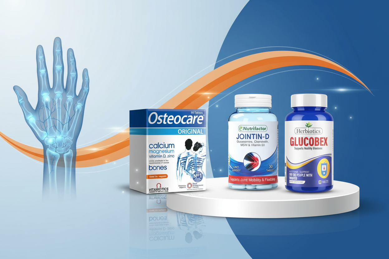 Bone Joint Cartilage Banner - Real Products