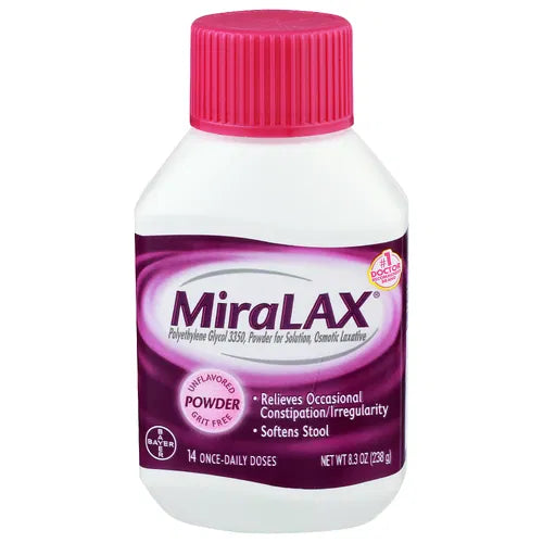 MIRALAX 238 GM powder