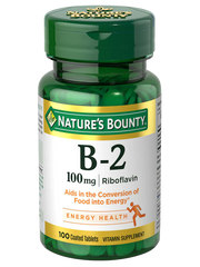 NB B-2 100MG RIBOFLAVIN, 100'TABLETS