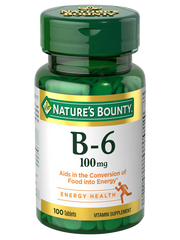NB B-6 100MG, 100'TABLETS