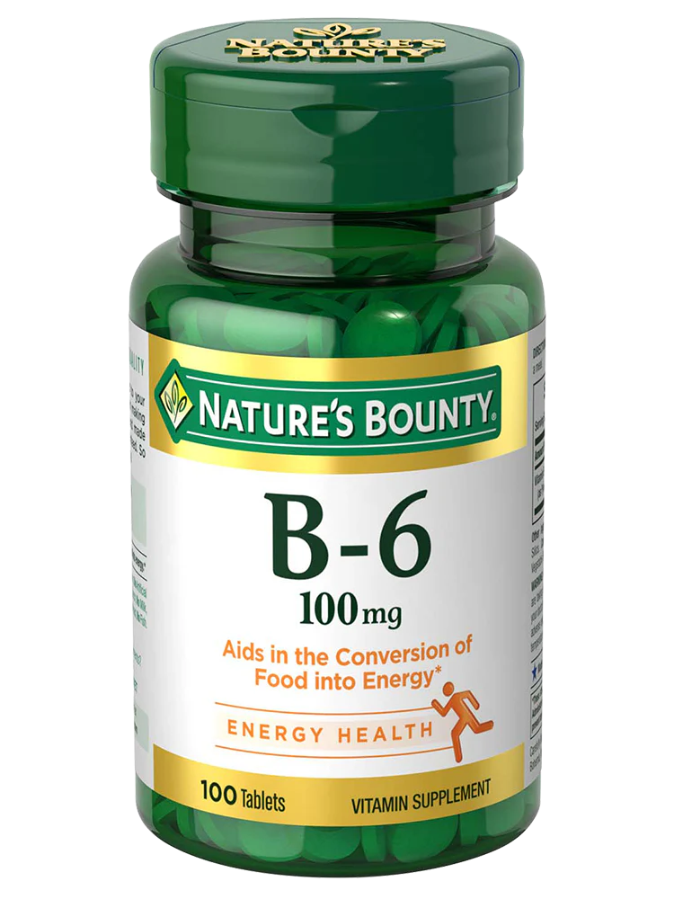 NB B-6 100MG, 100'TABLETS