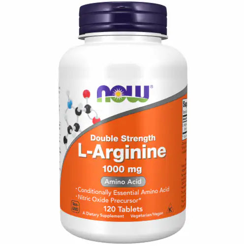 NOW L-ARGININE DOUBLE STRENGTH 1000MG (120 TAB)
