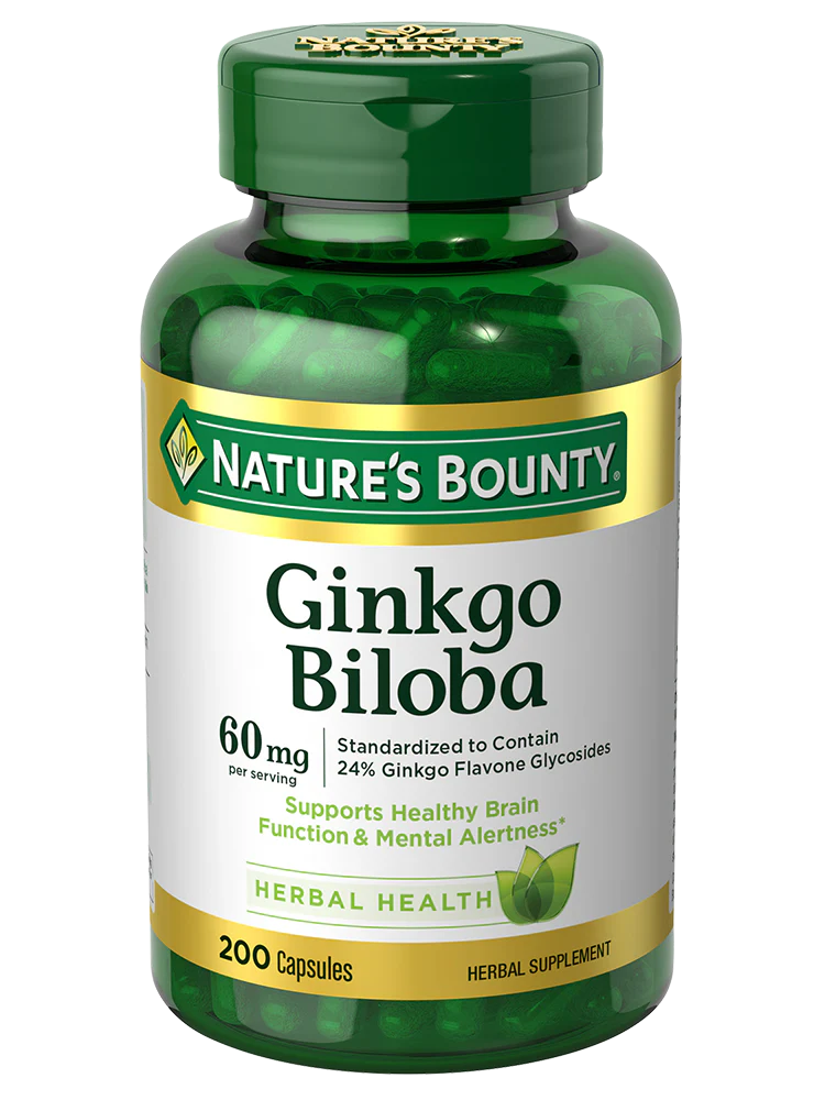 NB GINKGO BILOBA 60 MG (200 CAP)