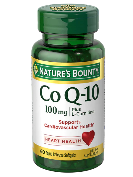 NB CO Q-10 100MG PLUS L-CARNITINE (60 SOFTGELS)