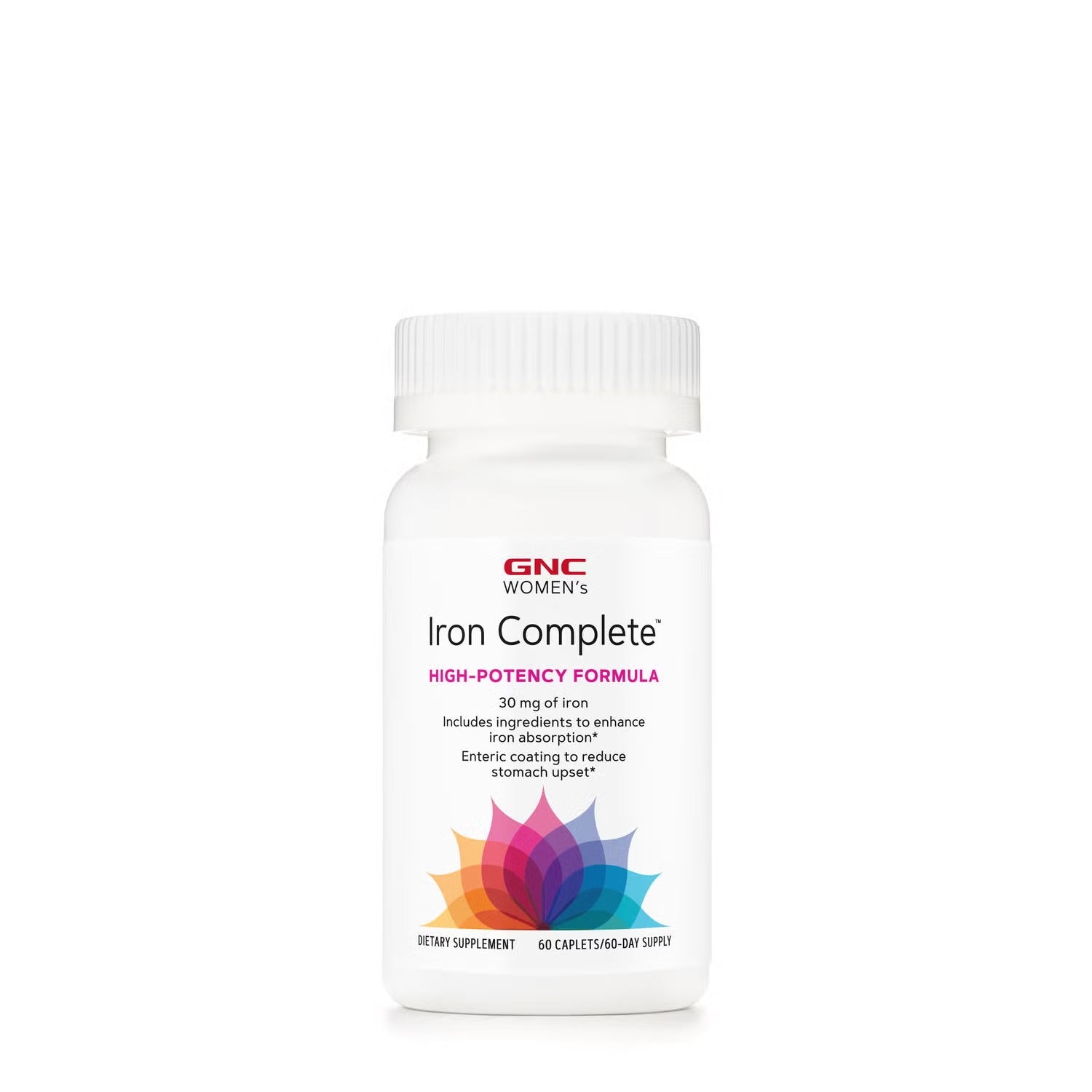 GNC WOMEN'S IRON COMPLETE 60'TAB 11/2026