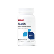 GNC NIACIN 500MG, 100 TAB (01/2027)
