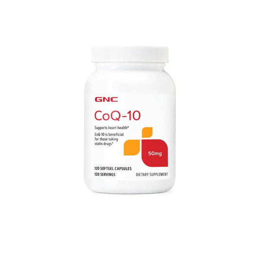 GNC COQ-10 50 MG (120 SOFTGEL)