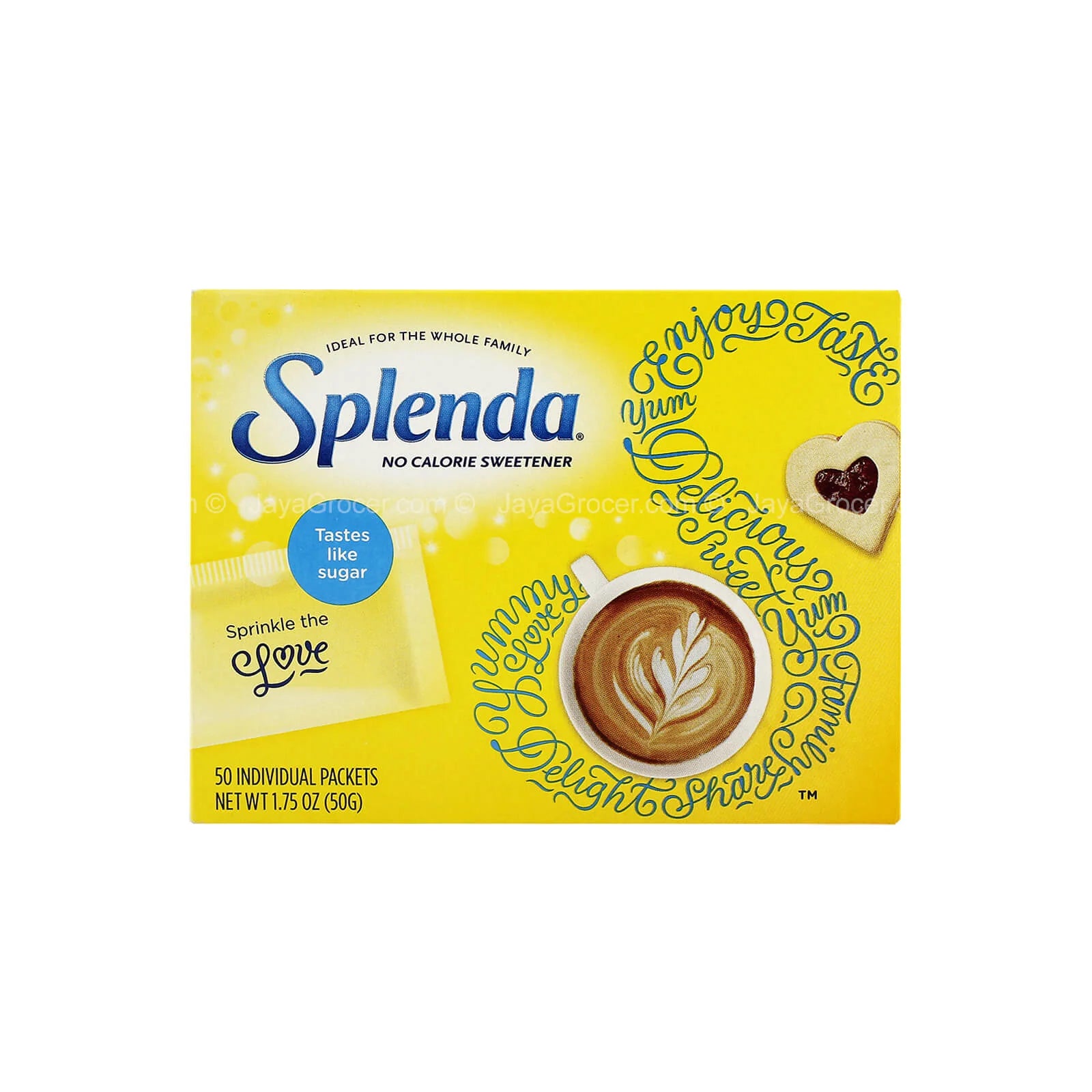 SPLENDA SWEETNER 50 PACKETS (50 GM)