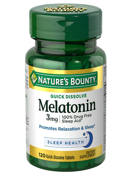 NB QUICK DISSOLVE MELATONIN 3MG (120 TAB)