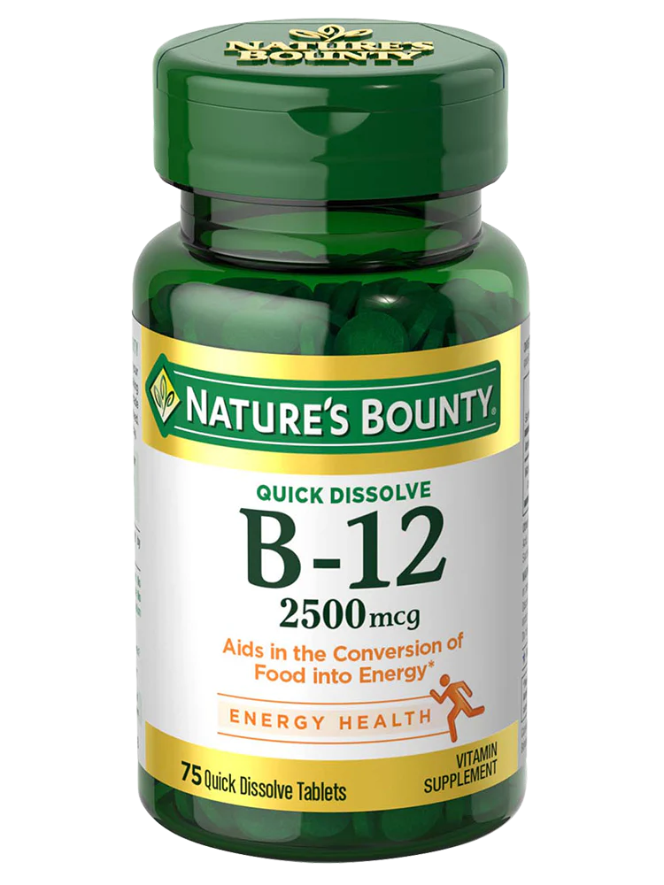 NB B-12 2500MCG (75 TAB)