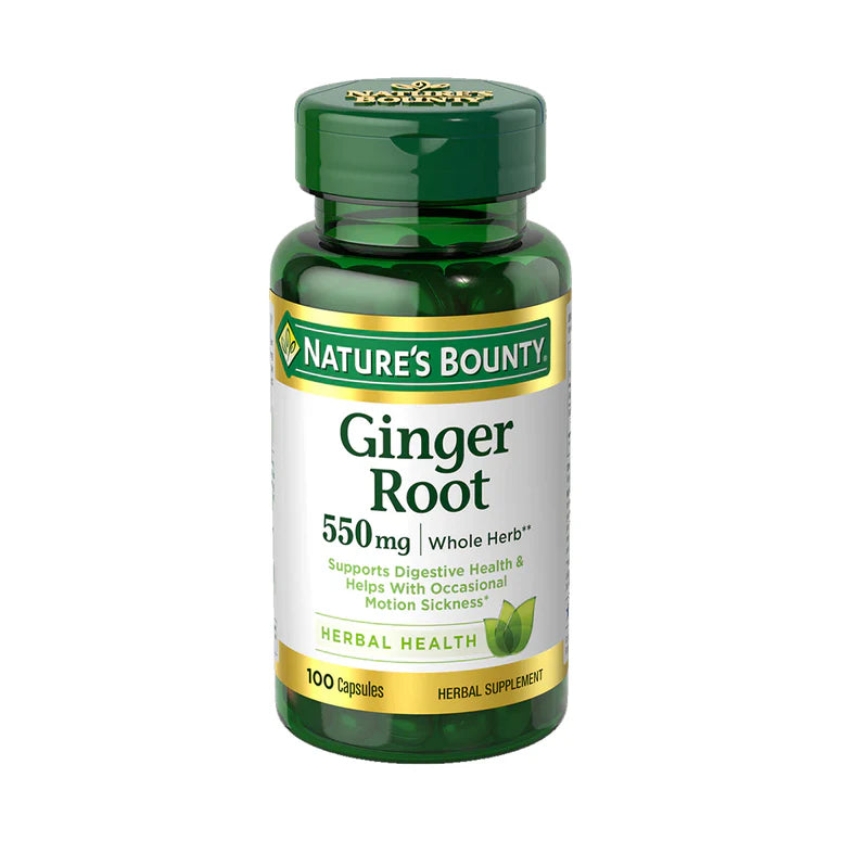NB GINGER ROOT 550MG (100 CAP)