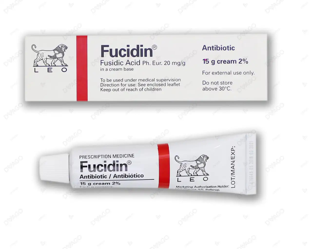 FUCIDIN CREAM 2% 15GM IMP