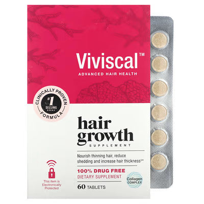 VIVISCAL, HAIR GROWTH SUPPLEMENT,  (60 TAB)