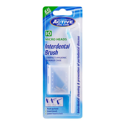 ACTIVE INTERDENTAL BRUSH 0.45MM (10 MICRO HEADS)