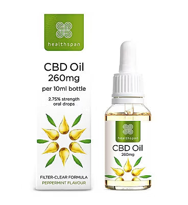 HEALTHSPAN CBD OIL 260MG UK (10 ML)