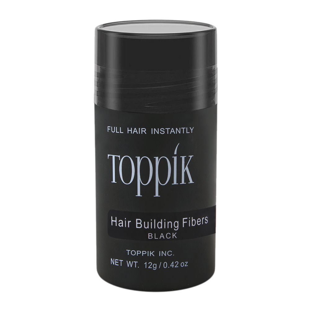 TOPPIK HAIR BUILDING FIBERS BLACK (12 GM)