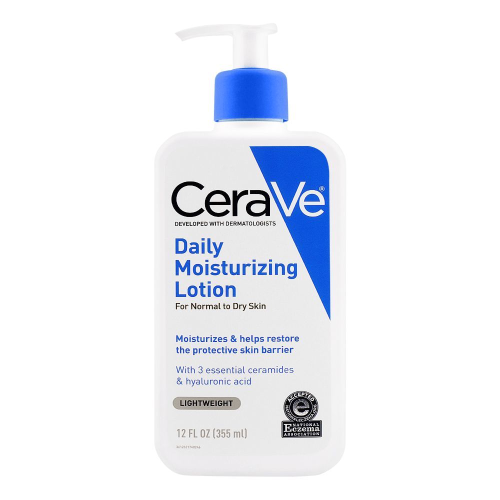 CERAVE DAILY MOISTURIZING LOTION FOR NORMAL TO DRY SKIN (355 ML)