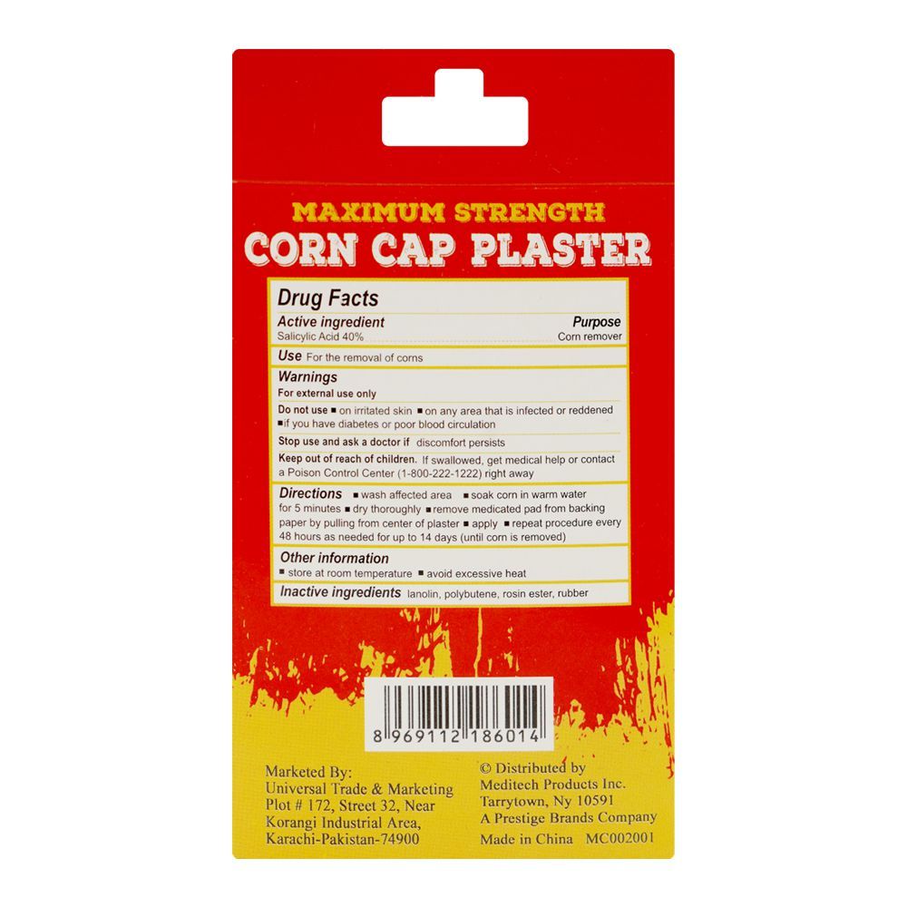 DR COMFORT CORN CAP PLASTER (5 PADS)