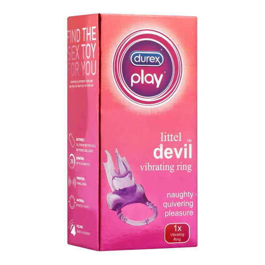 Durex Play Little Devil Vibrating Ring - Naughty Quivering Pleasure