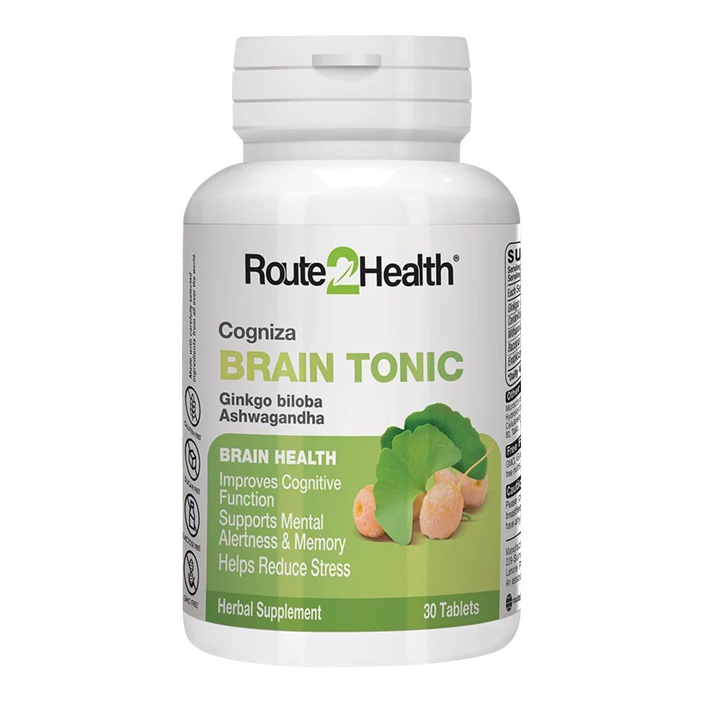 Route 2 Health Cogniza Brain Tonic Tablets 30s