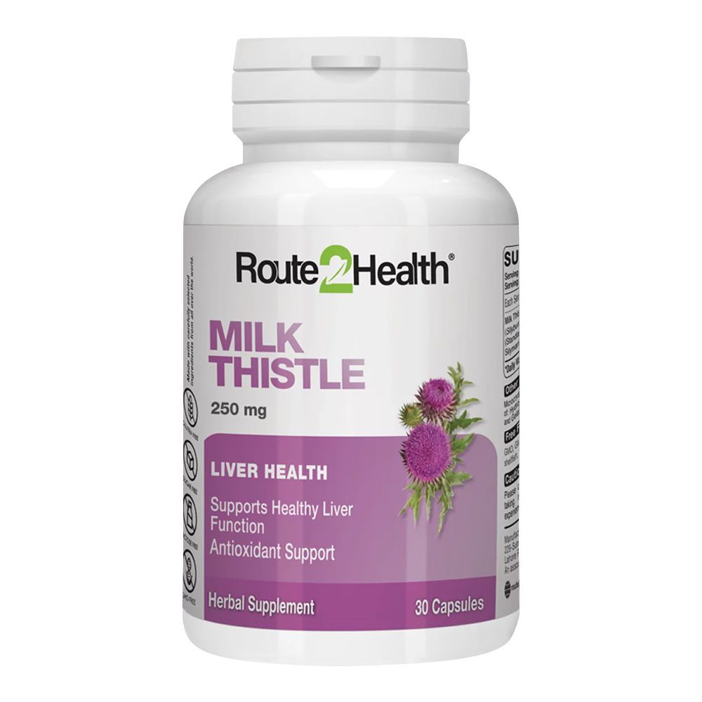 Route 2 Health MILK THISTLE 250MG (30 CAP)