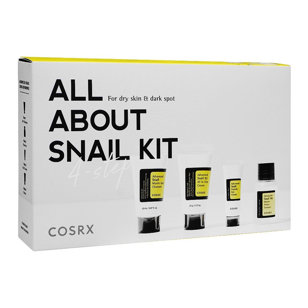 COSRX ALL ABOUT SNAIL KIT DRY SKIN & DARK SPOT