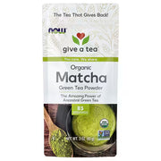 NOW Organic Matcha Green Tea Powder 85g 85 Servings USDA Organic Non-GMO Verified - Buy at Docxora Pakistan