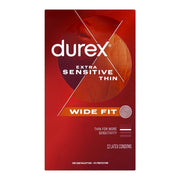 DUREX EXTRA SENSITIVE THIN WIDE FIT (12)S