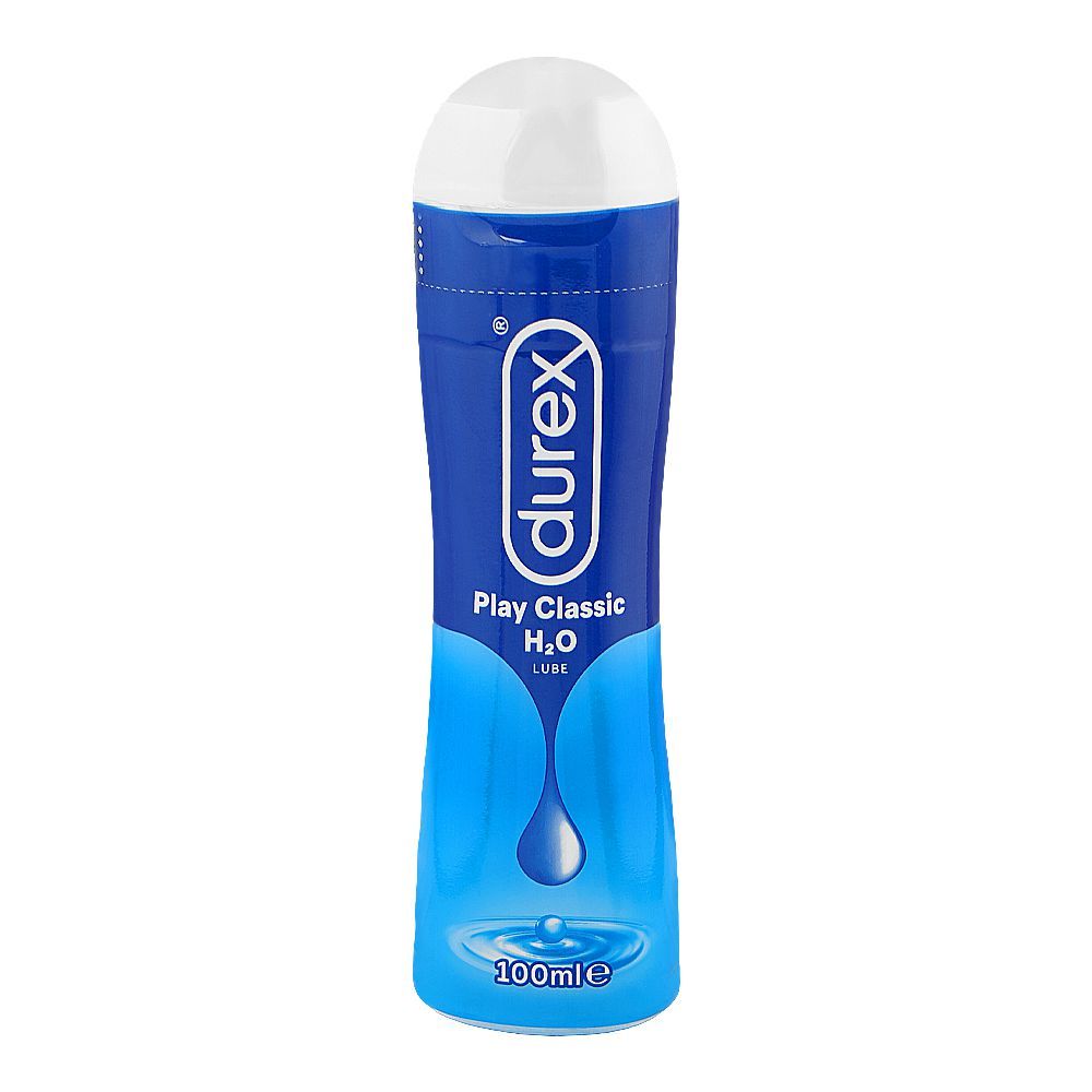 Durex Play Classic H2O Water-Based Personal Lubricant 100ml – Smooth, Non-Sticky, Condom Compatible Lube by Durex – Available at DocXora Pakistan