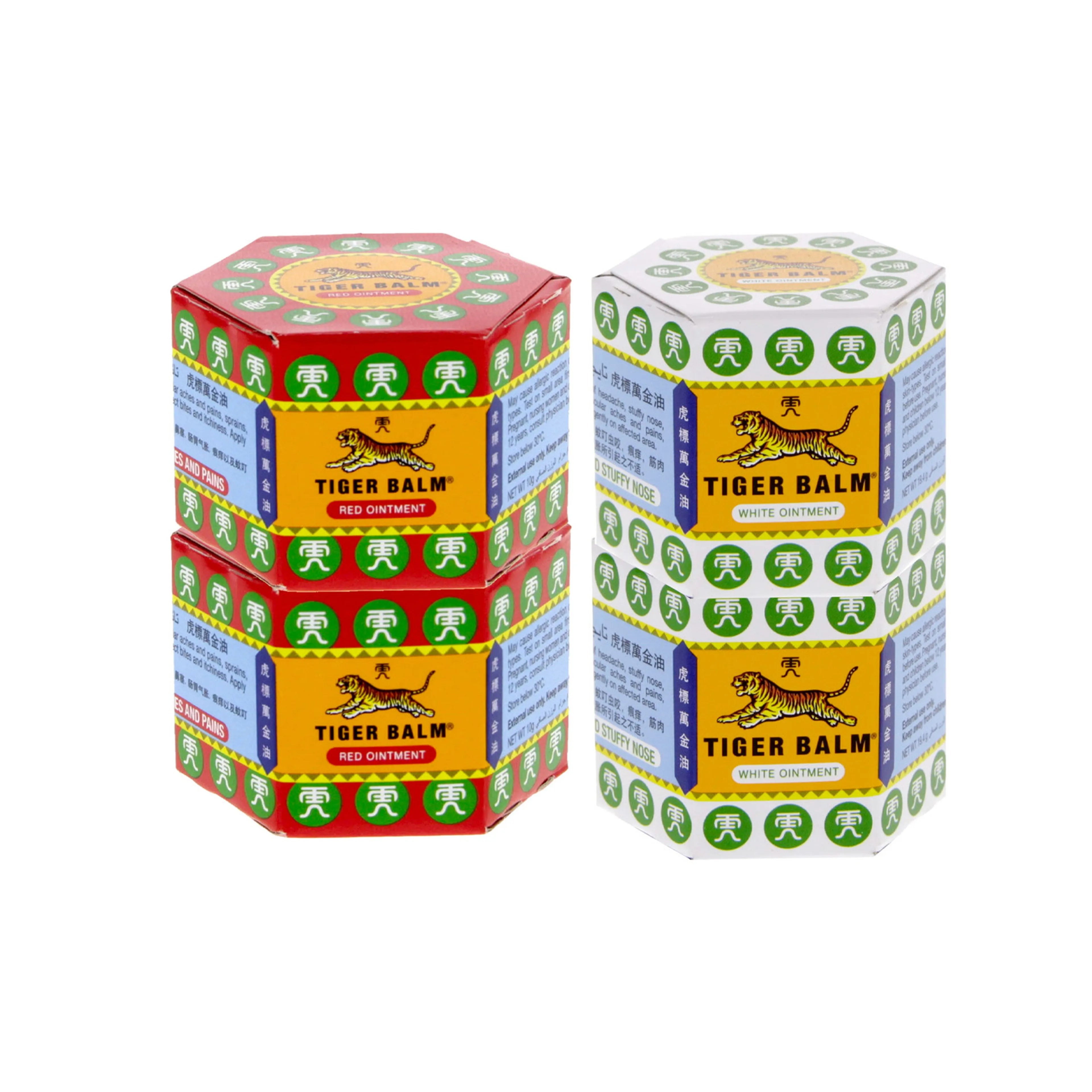 TIGER BALM RED & WHITE OINTMENT (10 GM)