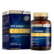 NUTRAXIN VITALS VITAMIN MAX C.D.ZINC 60 TAB
