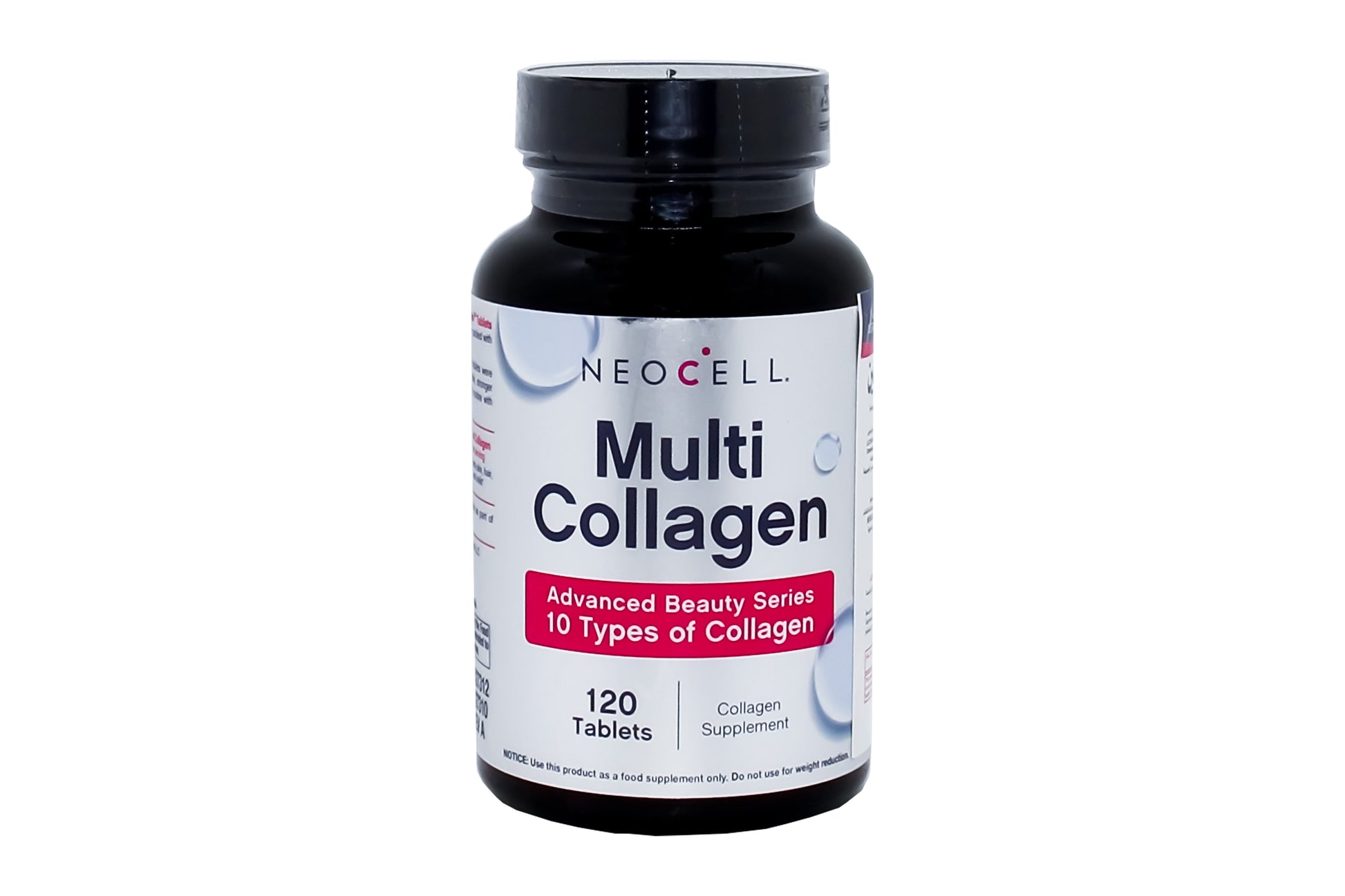 NeoCell Multi Collagen Advanced Beauty Series, 10 Types of Collagen, 120 Tablets – Collagen Supplement for Skin, Hair, Nails & Joints

