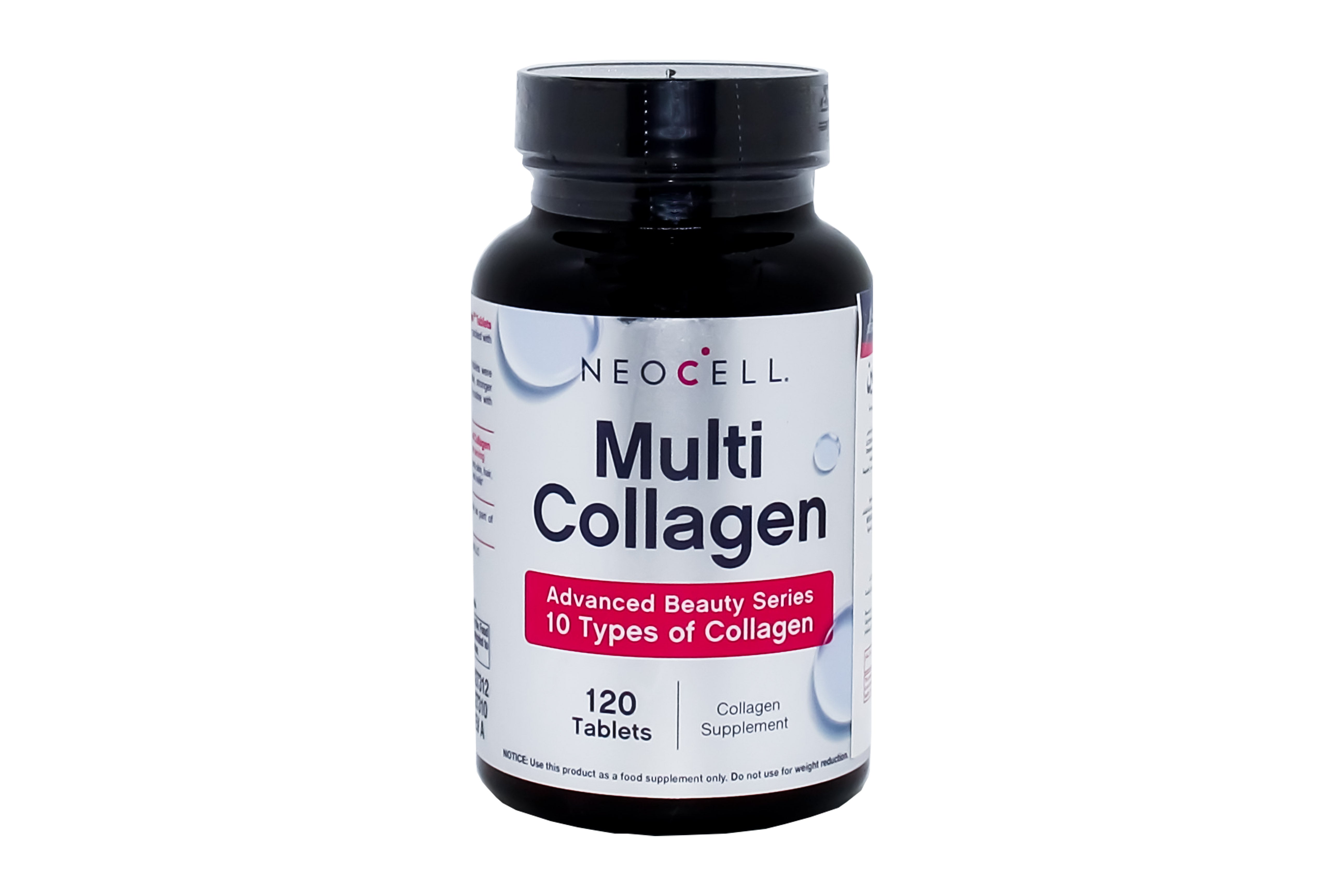 NeoCell Multi Collagen Advanced Beauty Series, 10 Types of Collagen, 120 Tablets – Collagen Supplement for Skin, Hair, Nails & Joints
