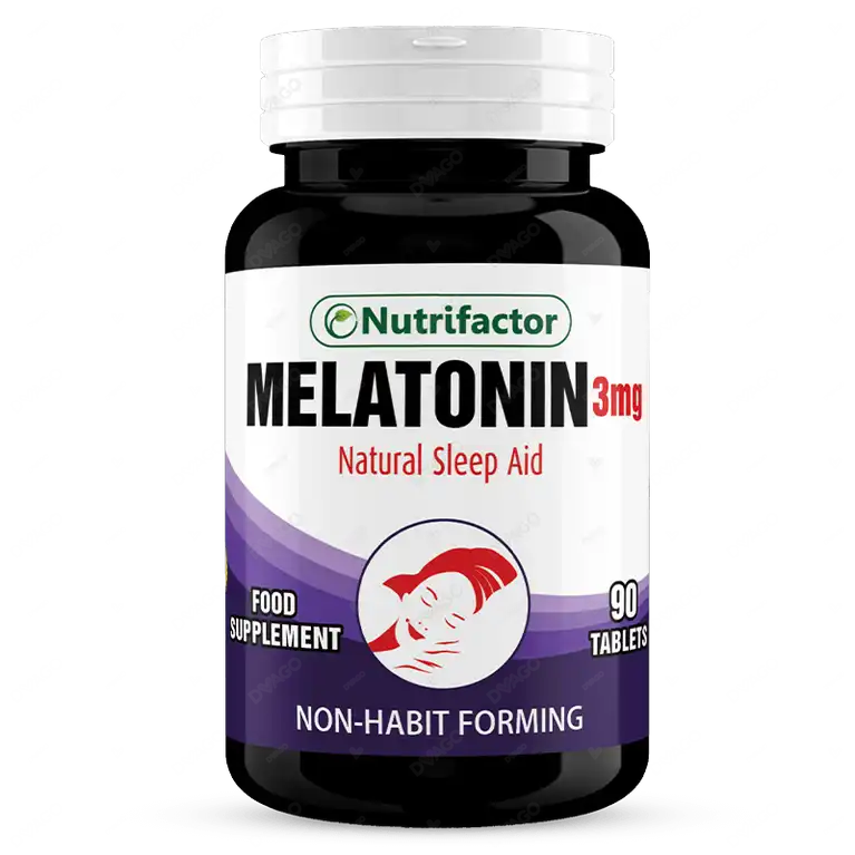 NUTRIFACTOR MELATONIN 3 MG (90 TAB)