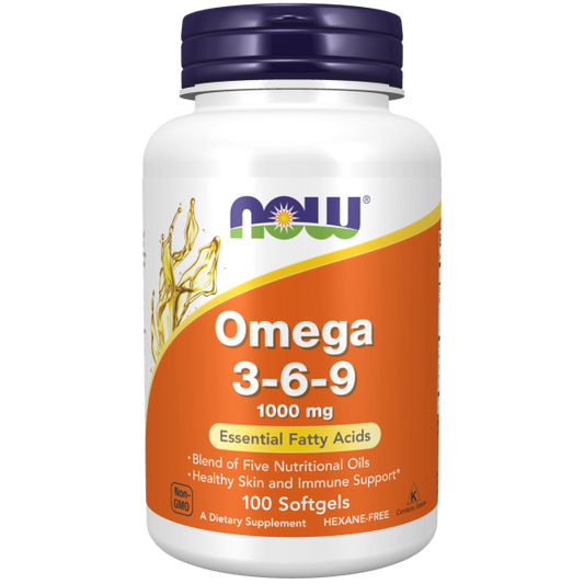 NOW OMEGA 3-6-9 1000MG (100 SOFTGEL)