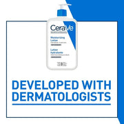 CeraVe Daily Moisturizing Lotion, Lightweight Face and Body Lotion with Ceramides for Normal to Dry Skin, 562mL, Lightweight hydrating lotion
