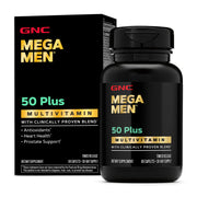 GNC MEGA MEN 50 PLUS MULTIVITAMINS (60 CAPLETS)