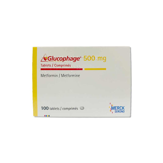 GLUCOPHAGE 500MG (84 TAB)