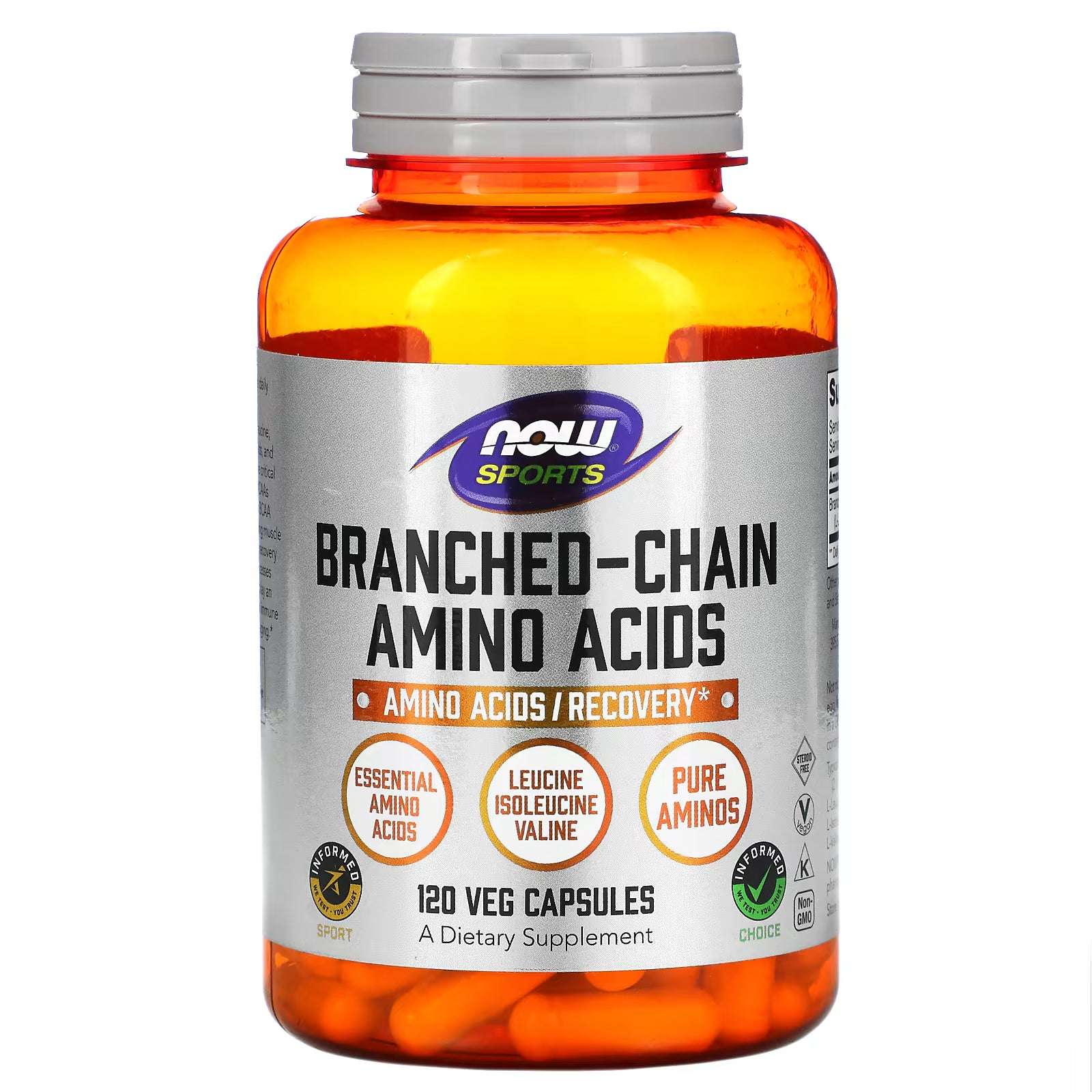 NOW BRANCHED CHAIN AMINO ACIDS (120 CAP)