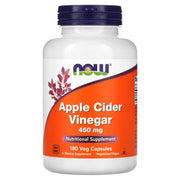 NOW APPLE CIDER VINEGAR 450MG (180 CAP)
