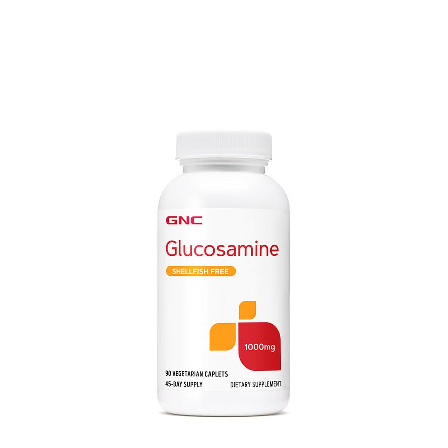GNC GLUCOSAMINE 1,000 MG, 90 CAPLETS  '' EXPIRY DATE 04/29
